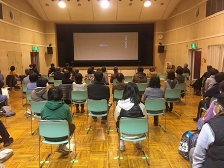 12月13日船橋市薬円台公民館上映会